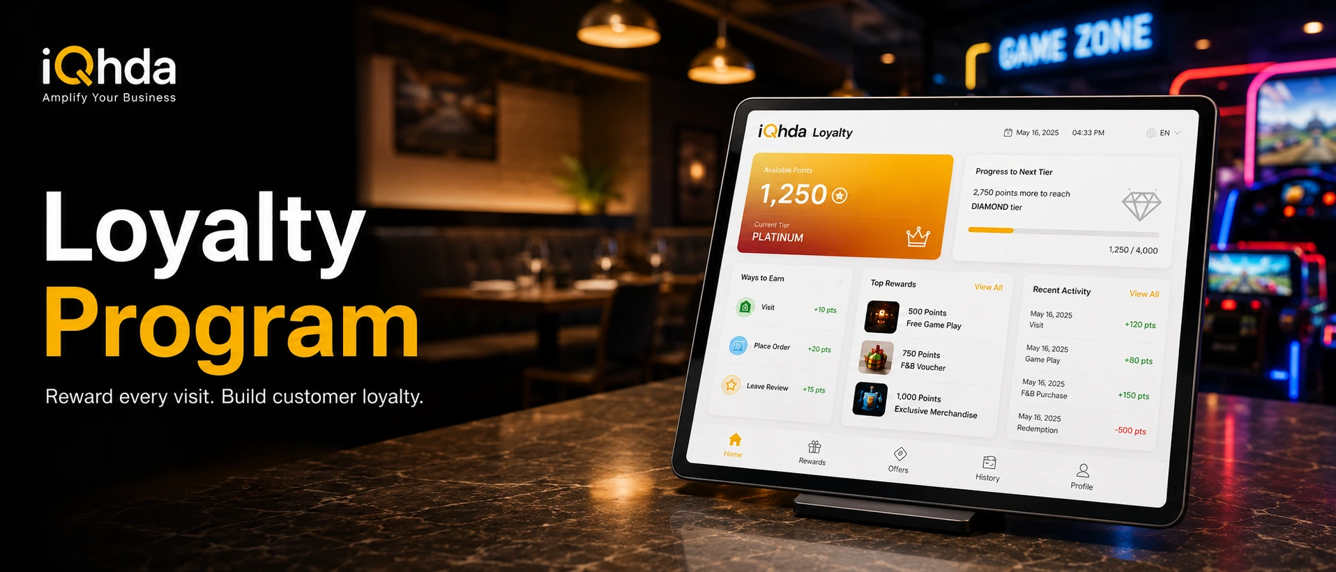 iQhda Loyalty demo image